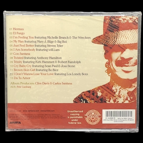 NEW SEALED CD 2005 "SANTANA ALL THAT I AM" - CARLOS SANTANA - Picture 2 of 2